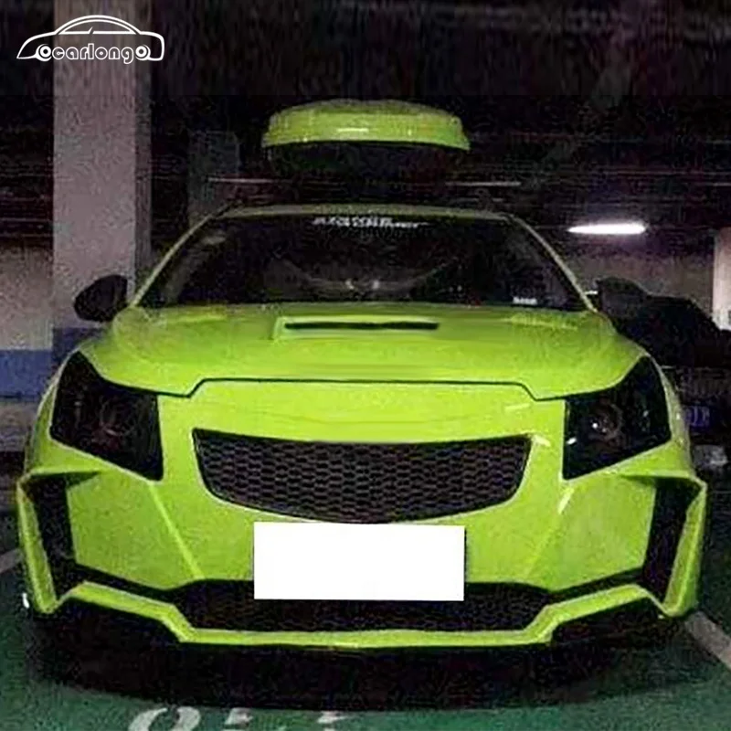 PP Plastic Car Body Kits Transformers Style Front Bumper Rear Bumper Side skirts For  Car bumpers