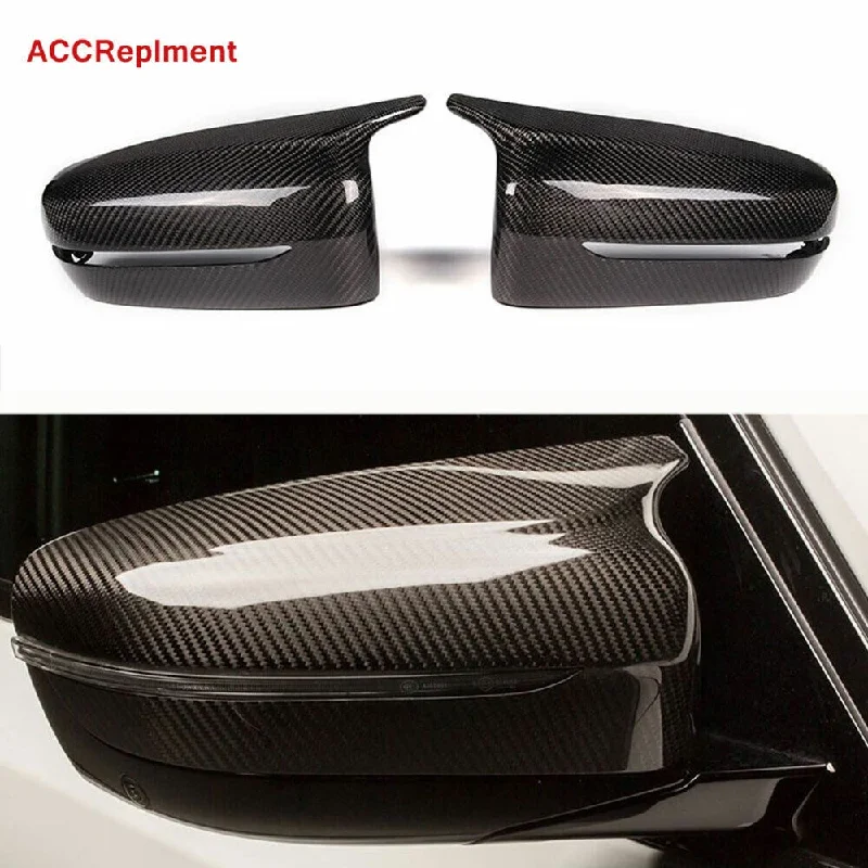 

Carbon Fiber Rearview Mirrors Cover Cap Fit for BMW 3 Series E90 2005-2011 Cover Replacement