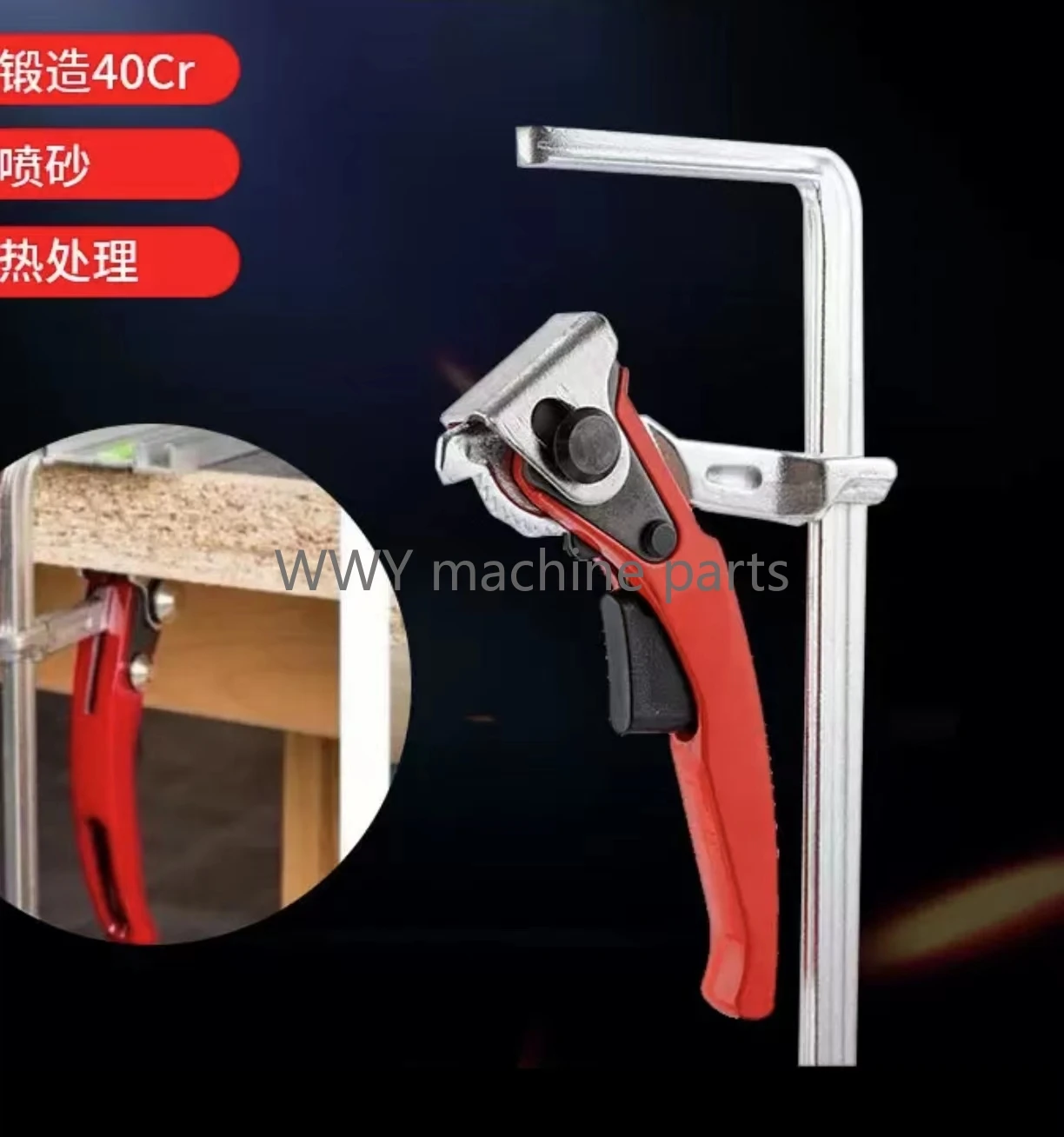 1Pc Quick Guide Rail Clamp Different Sizes F Clamp MFT Clamp for MFT and Guide Rail System Hand Tool Woodworking DIY