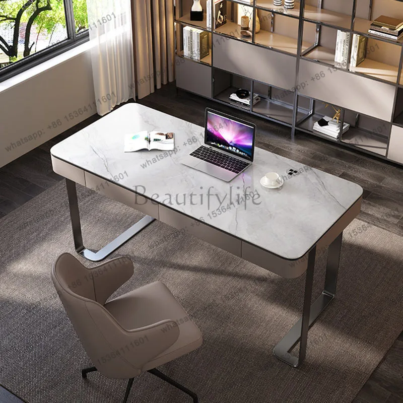 PG Computer Decoration Office Desk Gaming European Nordic Storage Design Office Desk Aesthetic Modern Scrivania Trendy Furniture