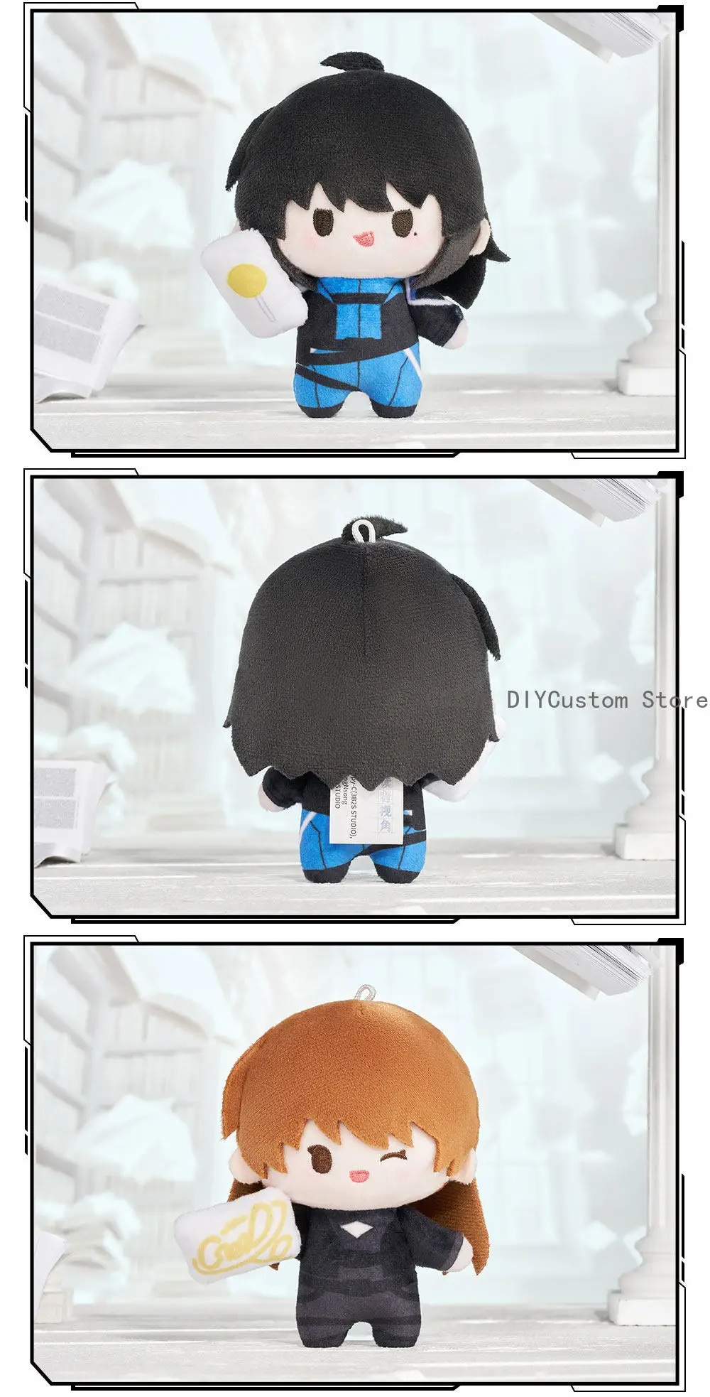 Novel Omniscient Reader's Viewpoint Kim Dokja Yoo Jonghyuk Han Sooyoung 10cm Mini Plush Doll Stuffed Plushie Pendant Anime Gift view 6
