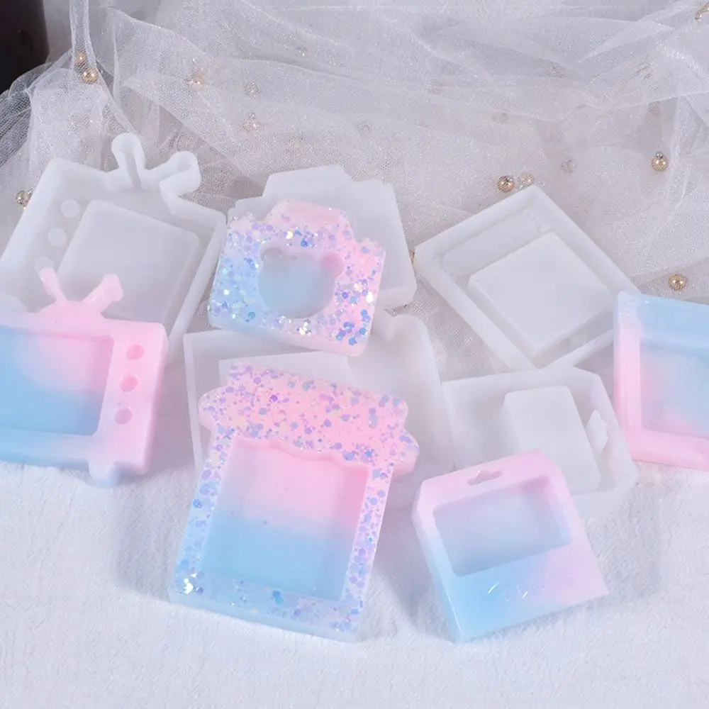 

Jewelry Tools Handmade Epoxy Resin TV/Hanging Sign/House/Game Card/Camera Silicone Mold Quicksand Shaker Mold Funny Shaker