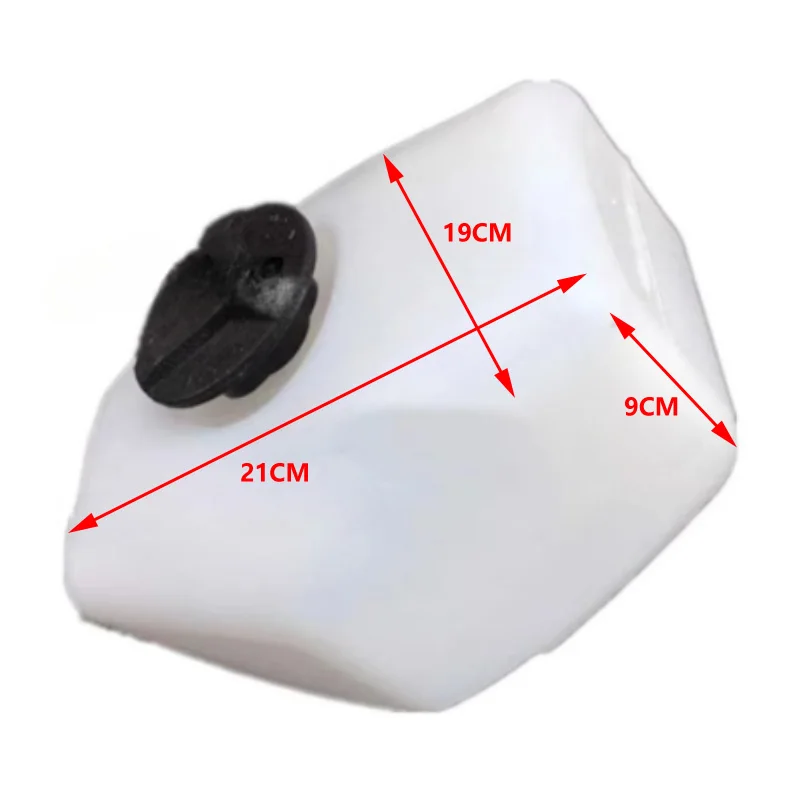 Motorcycle Plastic Gas Fuel Petrol Tank With Cap For Chinese 47cc 49cc Two stroke Mini moto Race TV Kids Pocket Bike