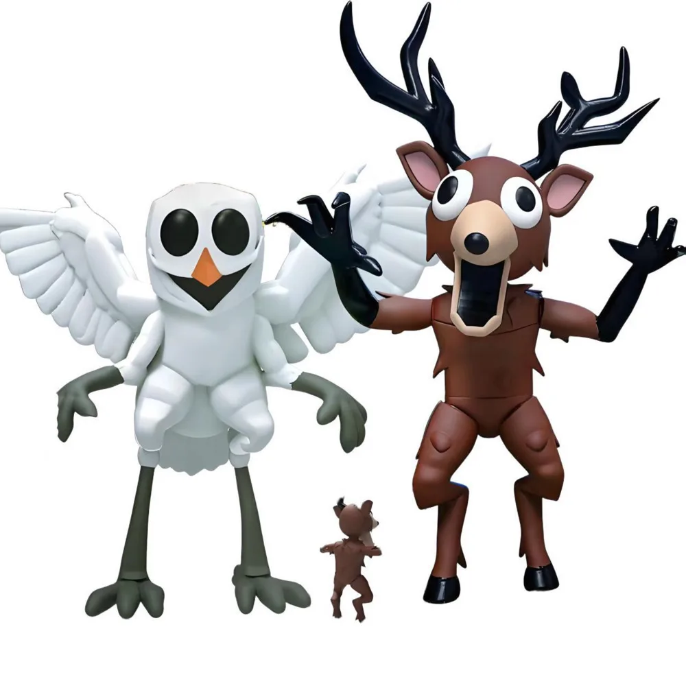 Ensemble de Figurines 99 Nuits dans la Forêt 10 Pièces Monstres et Animaux de la Forêt Jouets de Collection en Style Anime figurines pour enfants Idéal pour Enfants Fans de Jeux de