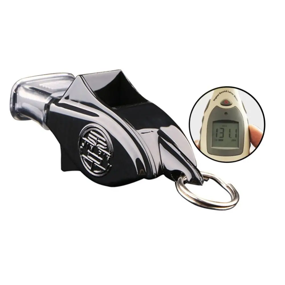 

Survival ABS Material Basketball High Frequency Football Rugby Soccer 130 Decibels Dolphin Whistle Referee Whistle Whistle