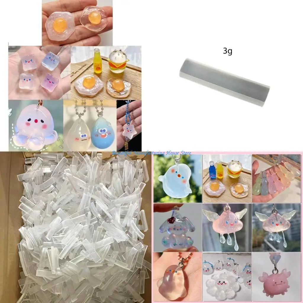 

E56A Moldable Plastic Plastic Thermoplastic Strips DIY Jewelry Making Tool