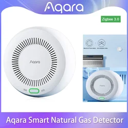 Aqara Smart Natural Gas Detector Zigbee 3.0 Smart Alarm Kit Intelligent Linkage Home Security Work with Aqara Hub Homekit APP