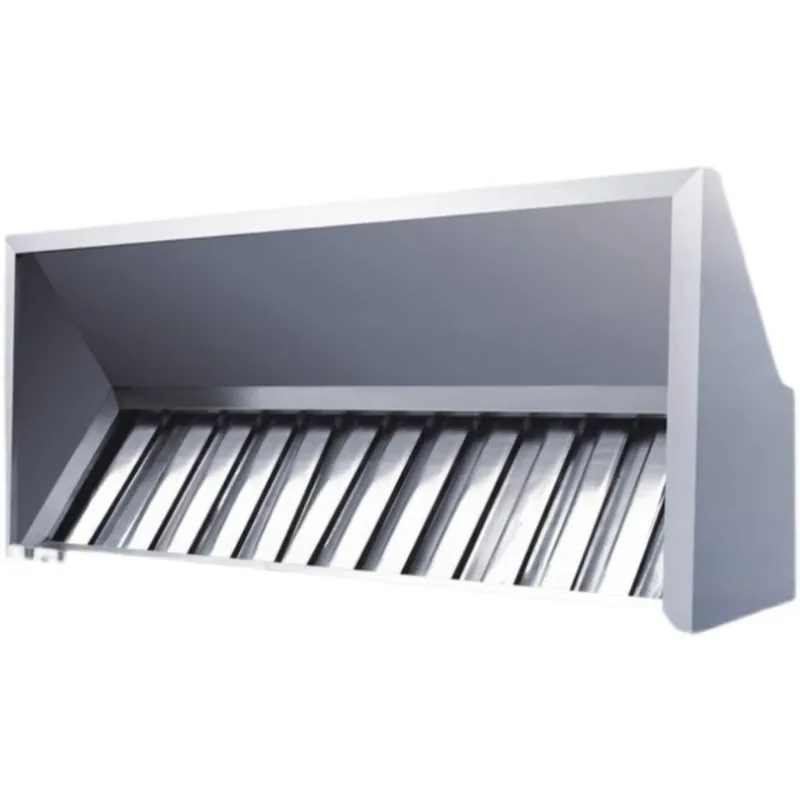 Commercial Kitchen Equipment Stainless Steel Smoke Exhaust Vent Hood Restaurant Hotel Extractor Range Hood System