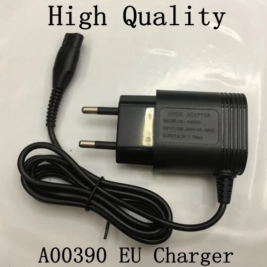 A00390 EU Charger US Plug AC Power Adapter Replacement head for Philips one blade Shaver YQ306 YQ308 YQ316 YQ318 QG3340 RQ32