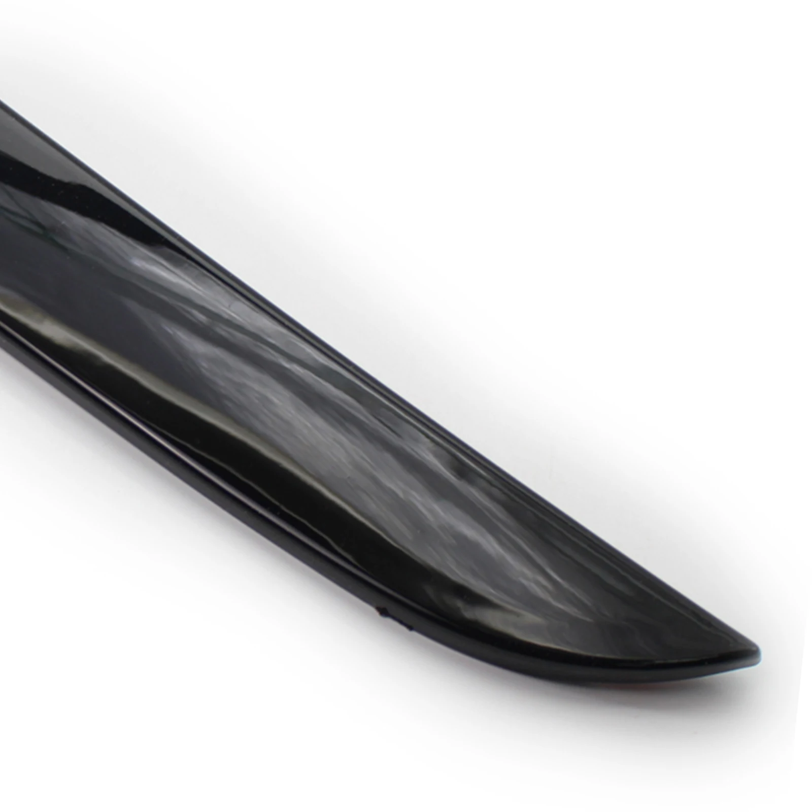 1 시리즈 F20 F21 용 2Pcs 뒷 창 채광창 사이드 스포일러 플라스틱 트림 패널