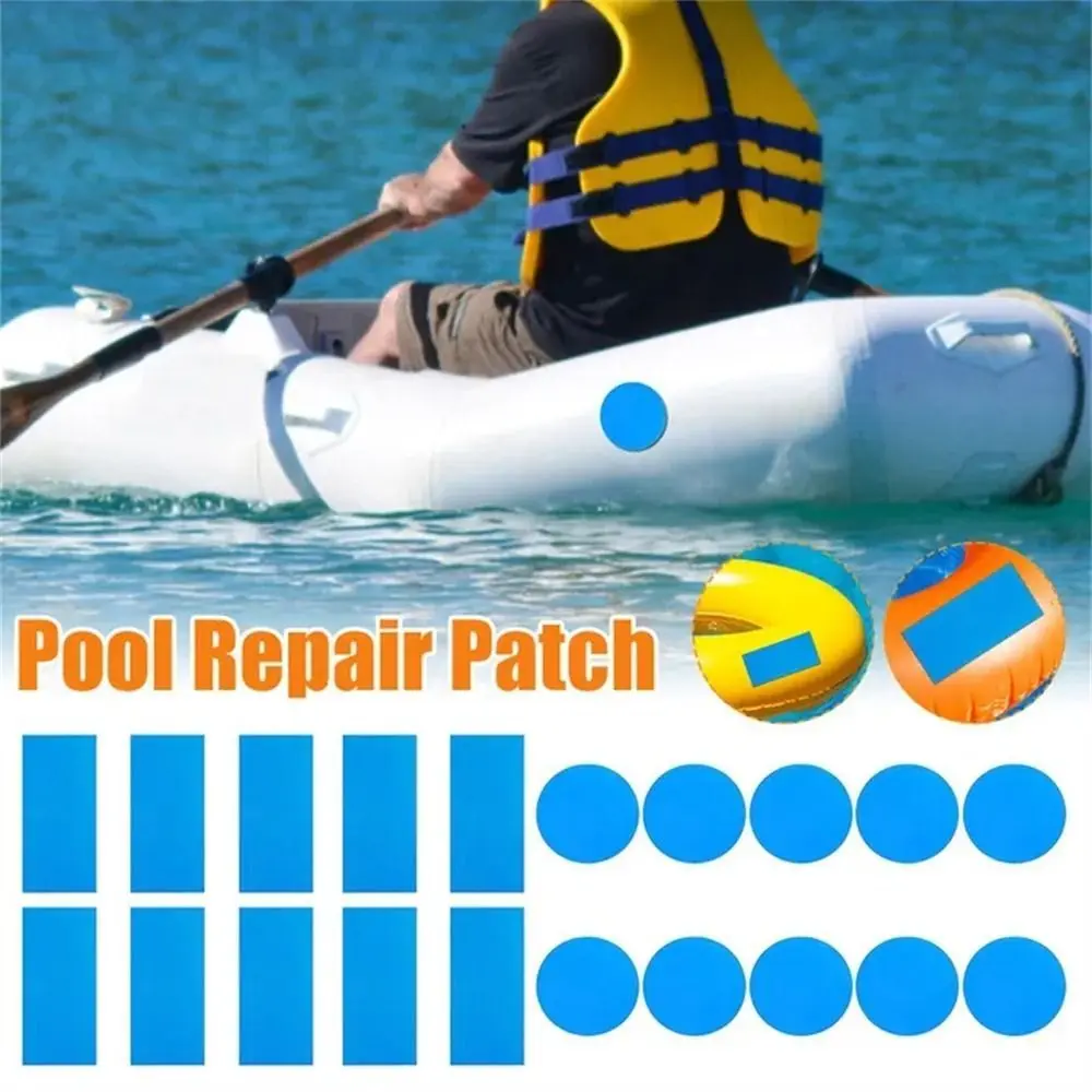 Self-Adhesive Pool Repair Patch Multifunctional Float Air Bed Swimming Pools Sticker PVC Repair Tape Swimming Ring Repair Kit