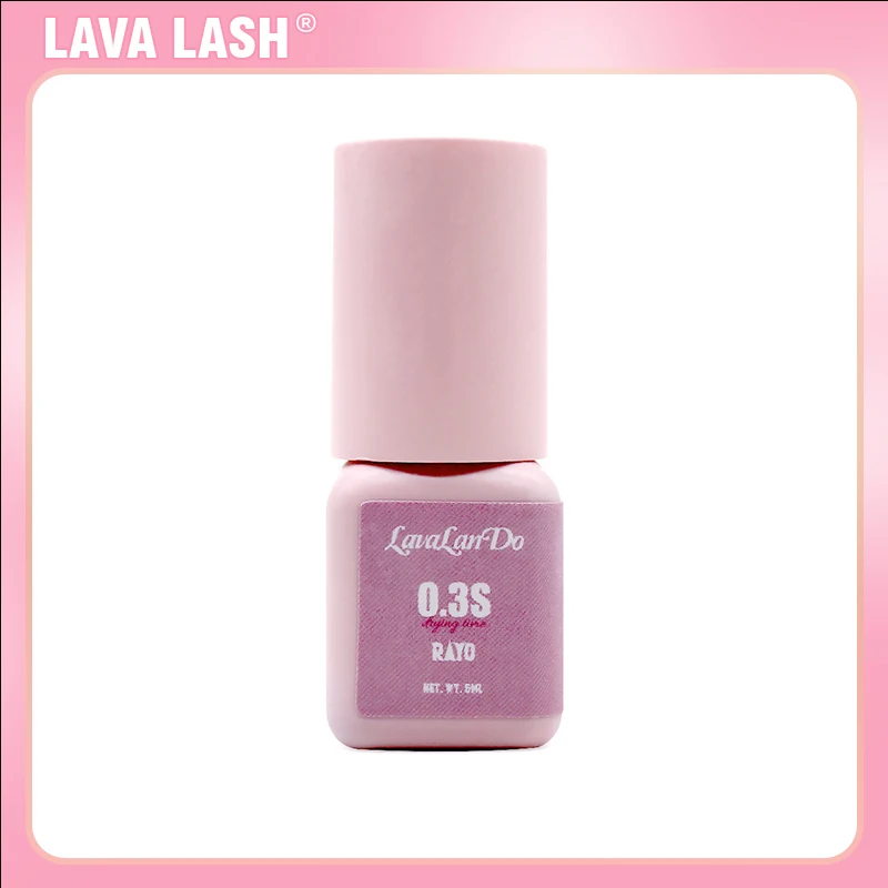 Lavalando Glue Lava Lash For Eyelash Extensions Supplies 0.3S Pink Korea Adhesive Beauty Shop Lasting Makeup Tools Fast Dry