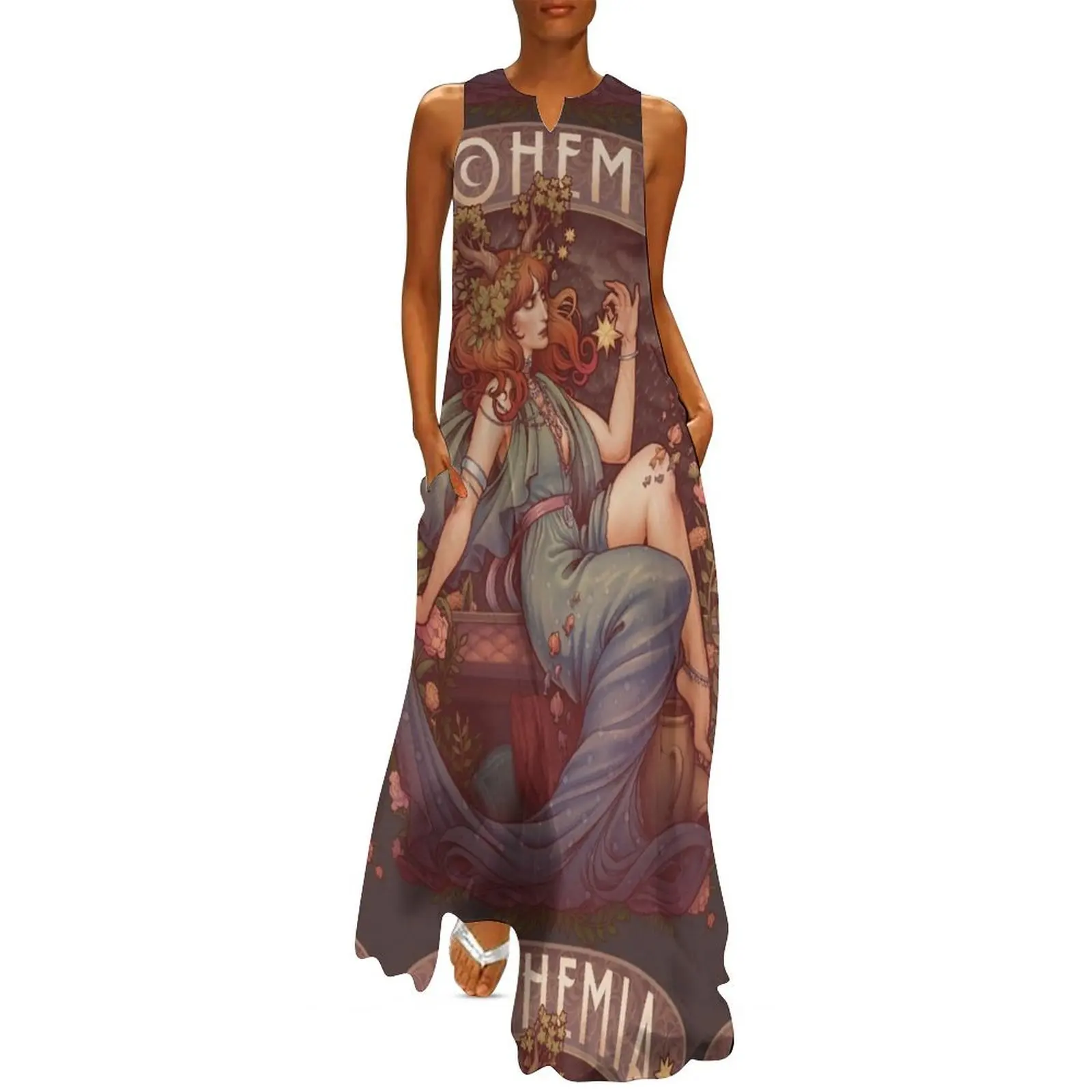 Art Nouveau BOHEMIA Long Dress dresses for women dress for women Dress woman summer womens 2025