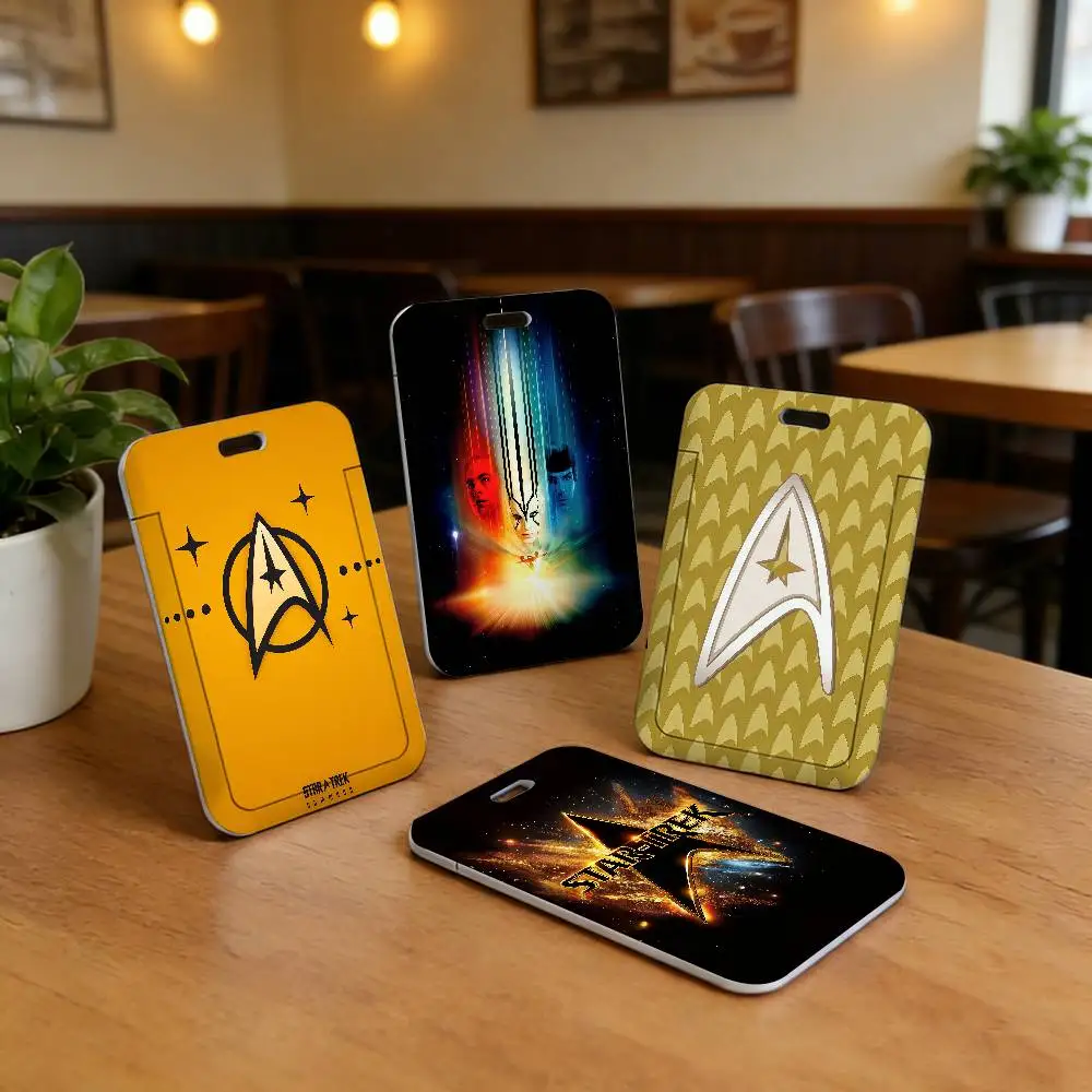 Cooler S-Star T-Trek Tragbarer Umhängekartenhalter, geeignet für Fotokarten und Transportkarten, leichter Kartenhalter