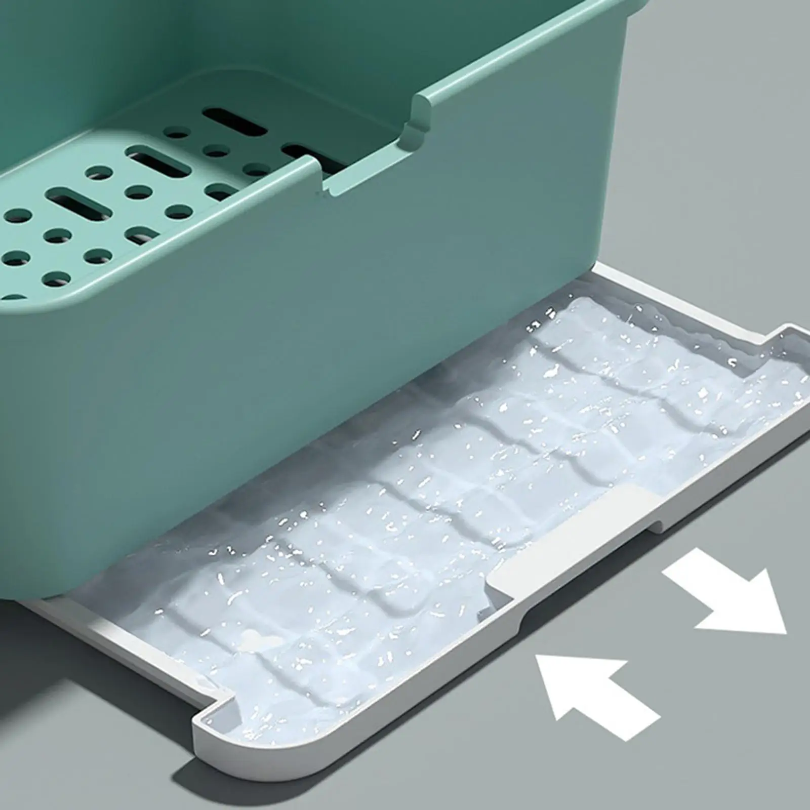 Large Capacity Baby Bottle Drying Rack Storage Box Portable Tableware Organizer for Pacifier Nipple and Cup