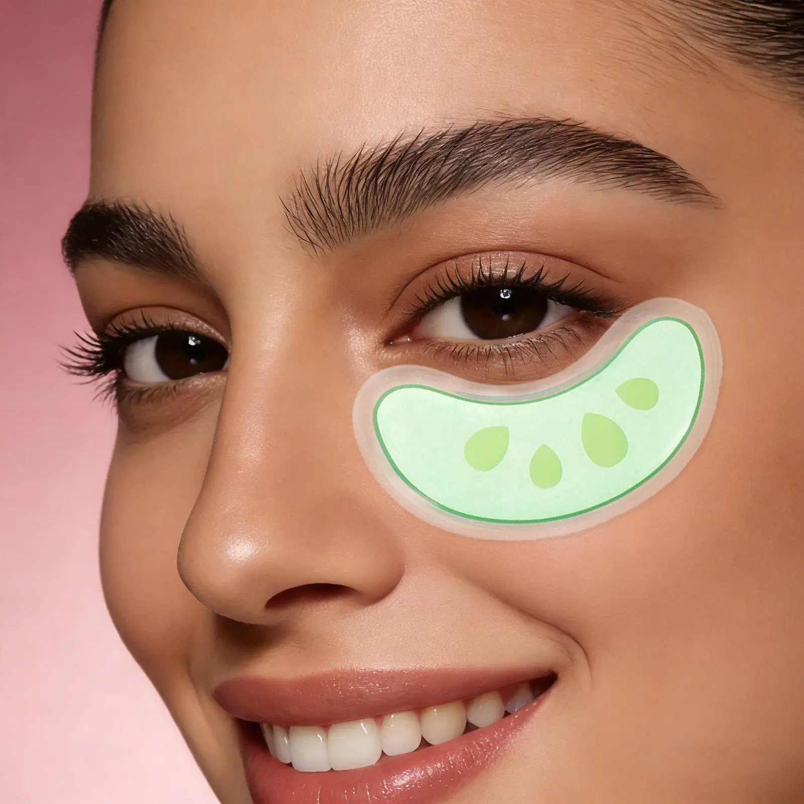 6Pairs Cooling Gel Eye Ice Packs Reusable Cold Compress Soothing Mask Instant Ice Pack for Eyes Puffiness Dark Circles Under Eye