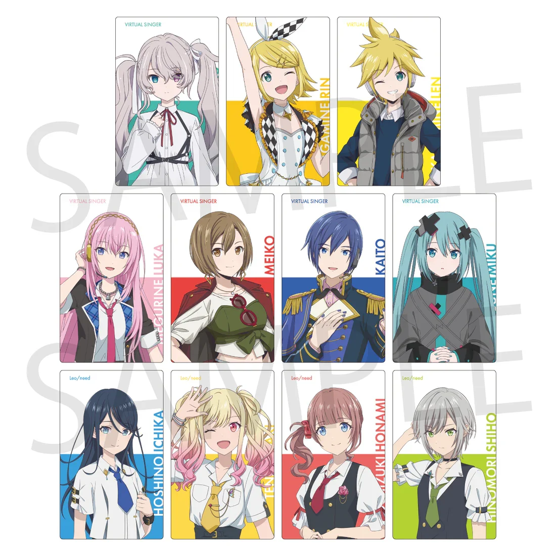 SEKAI PROJECT Game Wonderlands×Showtime Leo/Need Vivid BAD SQUAD 25 Nightcord MORE MORE JUMP Vbs WS MMJ LN 2025 Movie Epick Card