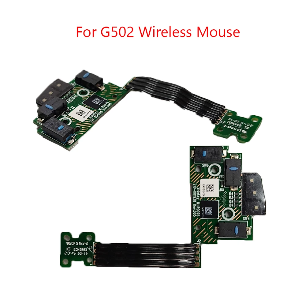 For Side Button Circuit Board For Logitech G502 Wireless Mouse Assembly Microswitch Circuit Board Plate Mice Accessory