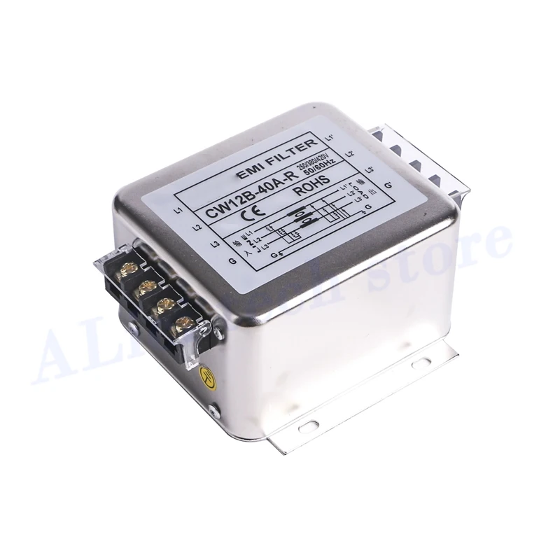CW12B-30/40/50/60A-S أربعة أسلاك CW12M-30/40/60A-S 380V مرشح الطاقة CW12B-30A-S CW12M-40A-S ثلاث مراحل ثلاث أسلاك مرشح الطاقة