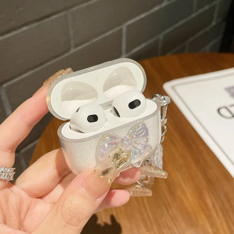 เคสหูโทรศัพท์ airpod pro 2 /airpods 3 / airpods 2ระยิบระยับเคสหูฟังแฟชั่น airpod2ซิลิโคนเคสหูฟัง airpod 3