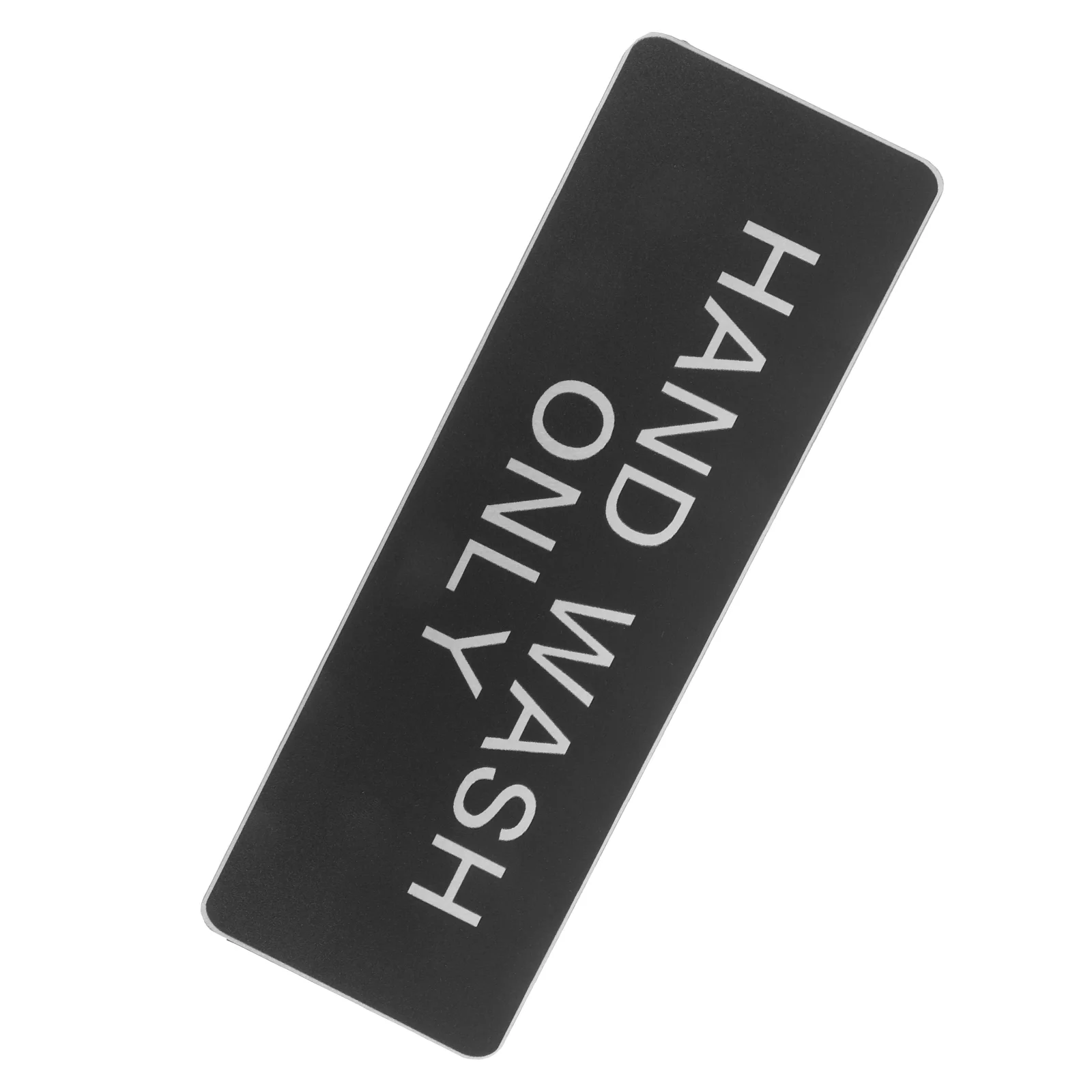 Hand Wash Signage Staff Toy Decoration Record Board Aluminum House Employees Only