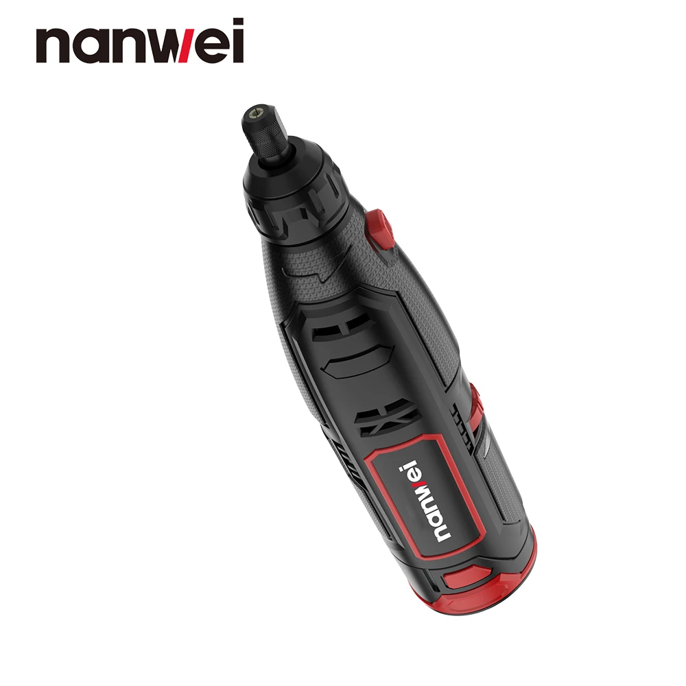 Nanwei 12V Electric Grinding Machine Handheld Small Polishing God Electric Tool Set Micro Electric Drill