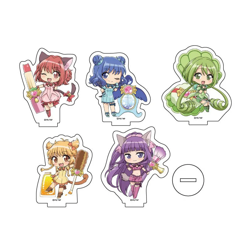 

Charm Fans Gifts Tokyo Mew Mew New Acrylic Petit Stand Makeup Ver HD Figure Lilia Anime Toy Desktop Ornament About 10cm