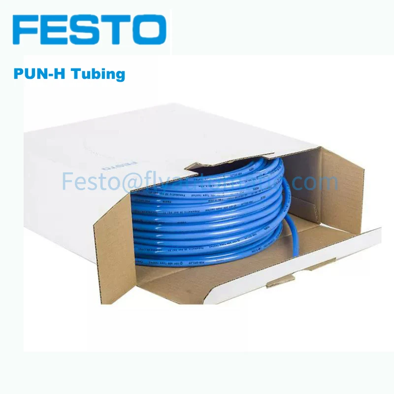 Festo PU Tube PUN-H-8X1.25-10X1.5-6X1-4X0.75-12X2-3X0.5-BL HoseTubing