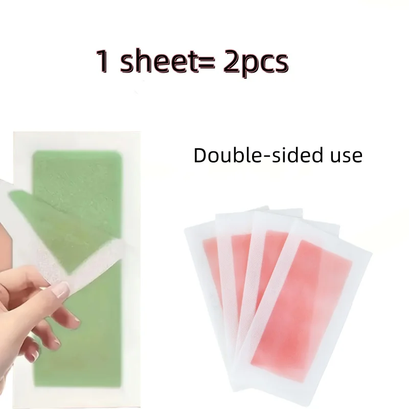 10 /20 Pcs Depilatory Wax Strips Hair Removal Wax Paper Cold Wax Strips Paper For Face Neck Arm Leg Body Beauty Tools - view 3