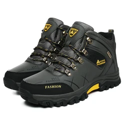 Nuovi uomini scarpe da Trekking arrampicata Trekking uomo Sneakers da esterno in pelle taglia maschile 48 scarpe sportive autunnali