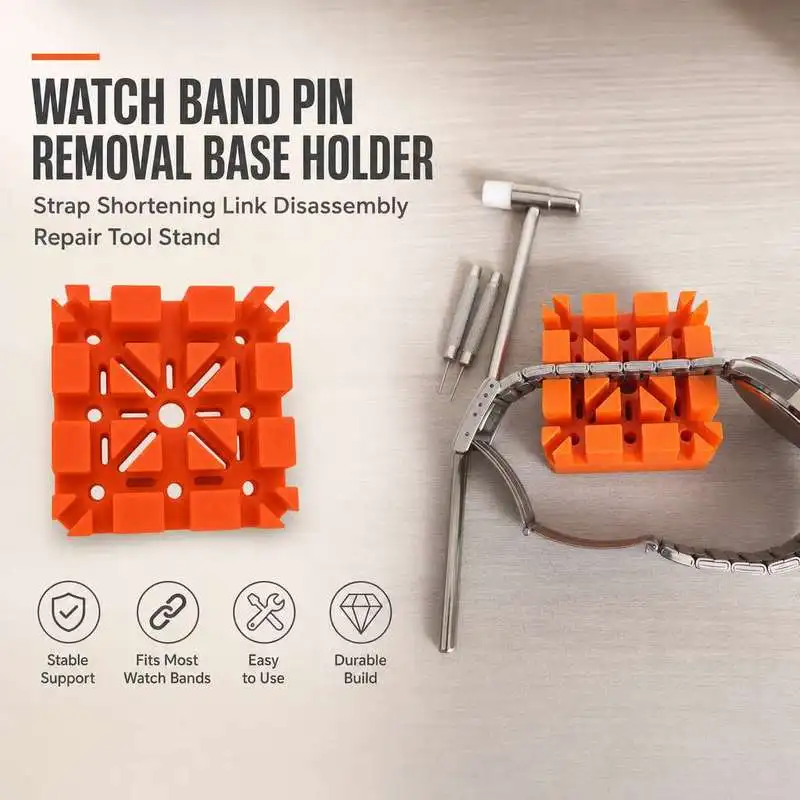 Watch Strap Link Remover Support Base Pin Extract Band Shortening Repair Gadget