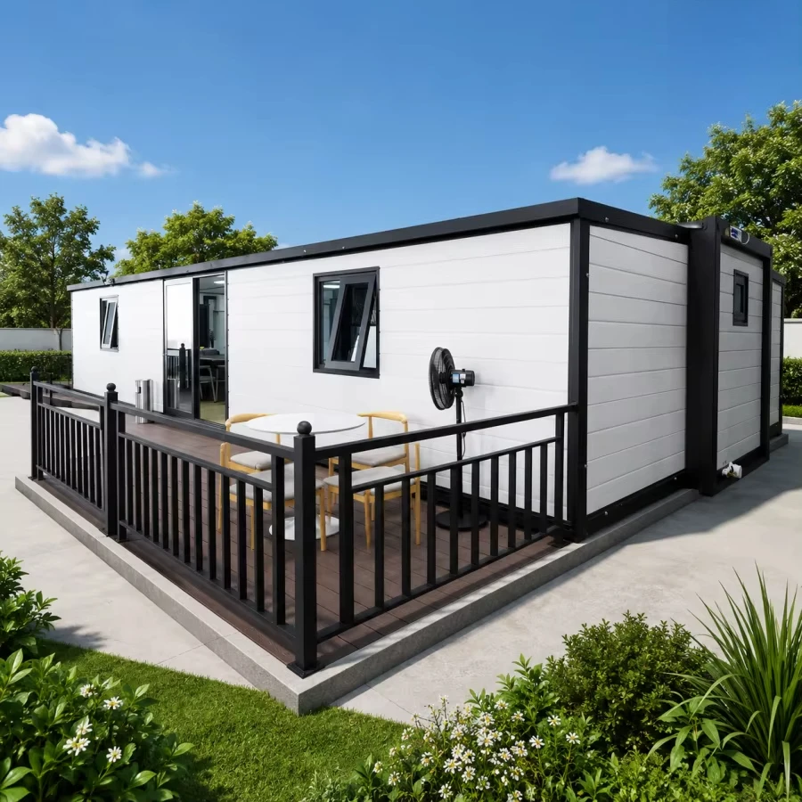 FL Container House Reinforced Frame Prefab Dwelling For Snowy High‑altitude Area Temporary Residential Shelter
