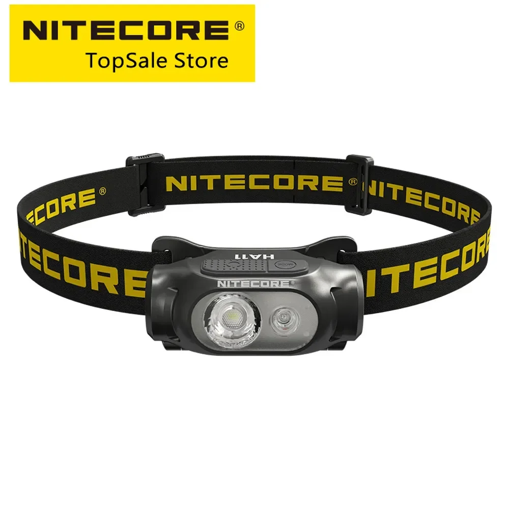 Original Nitecore HA11+NL1411R Rechargeable Battery Multipurpose Ultra Lightweight Headlamp Outdoor Camping Hiking Night Running