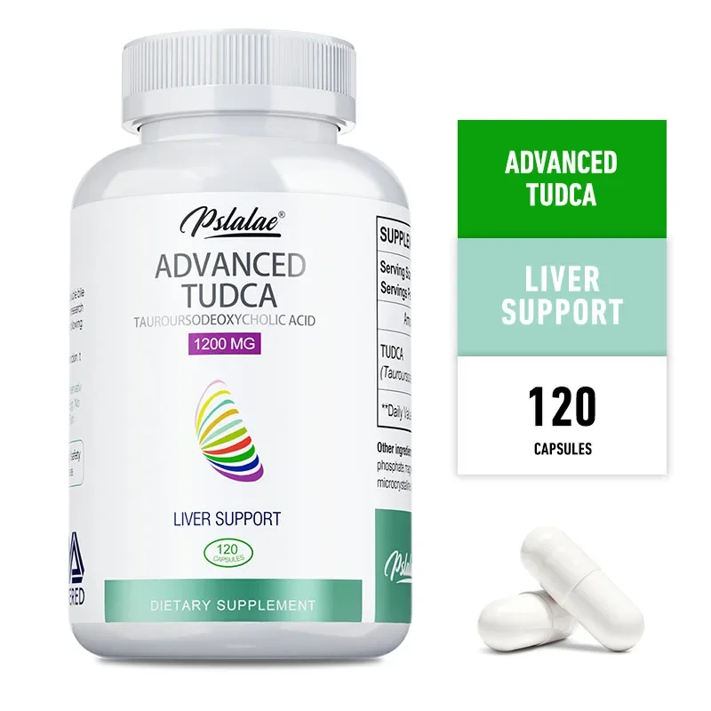 

Natural TUDCA Liver Support 1200mg - Liver Cleansing, Detoxification and Repair