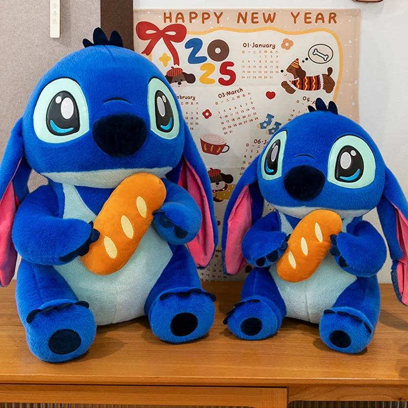 

40/50cm New Hot Selling Plush Bread Stitch Dolls Children's Sleeping Plush Toys Birthday Dolls Pillows Gifts