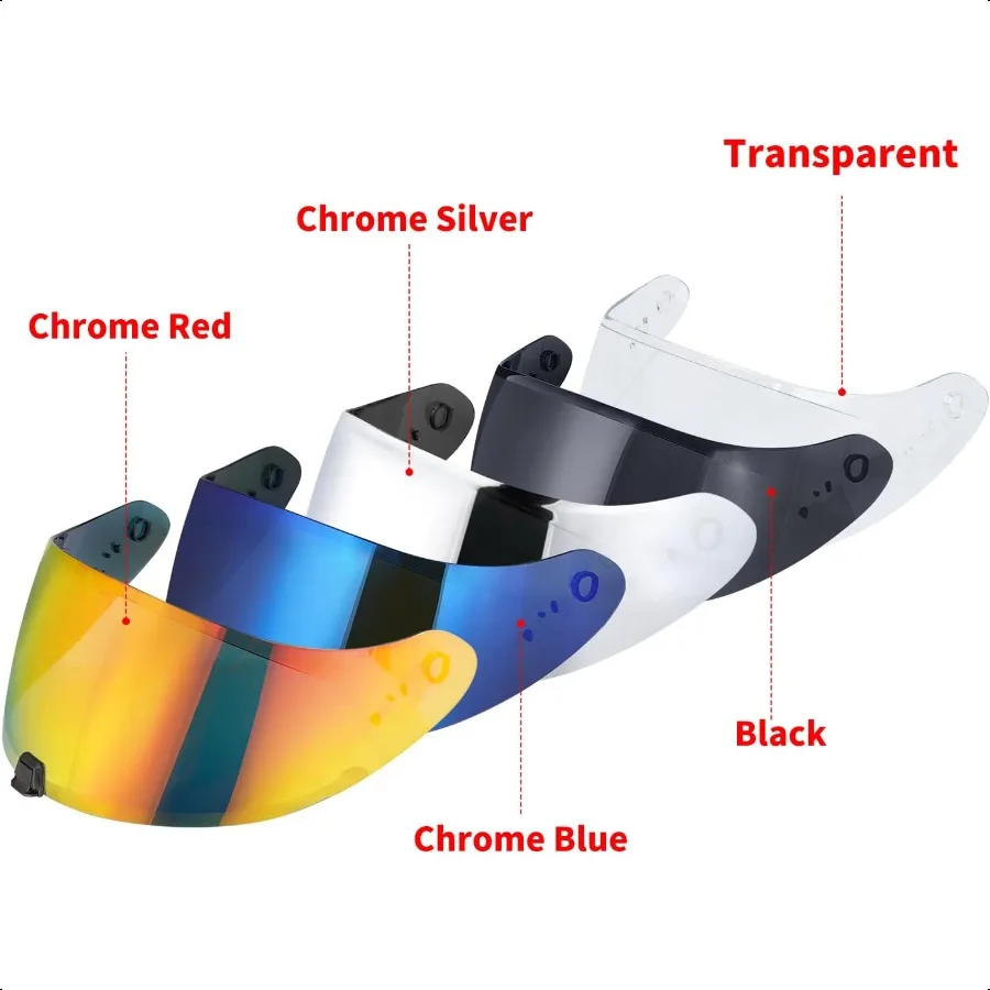 Reemplazo de visera de casco R420 para casco R420, protector facial, accesorios de casco transparentes