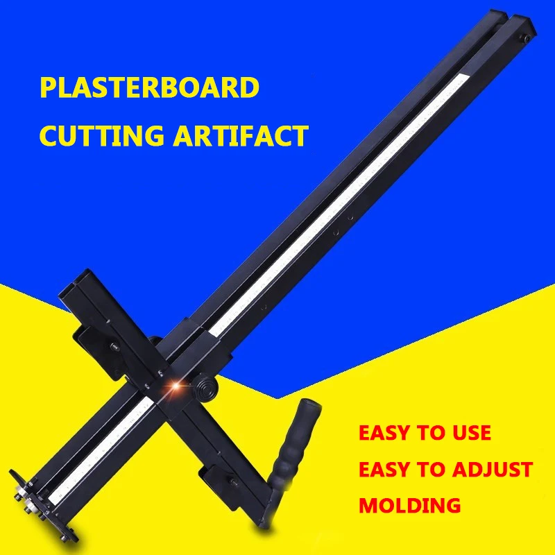 Manual adjustable dust-free plasterboard cutting artifact precision cutting plasterboard automatic roller