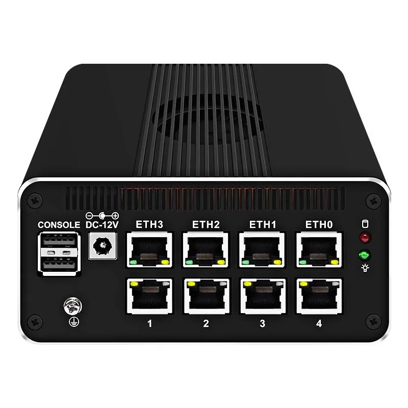 Topton 2*10G SFP Industrial Mini PC i3-N355 N305 N150 N100 4x