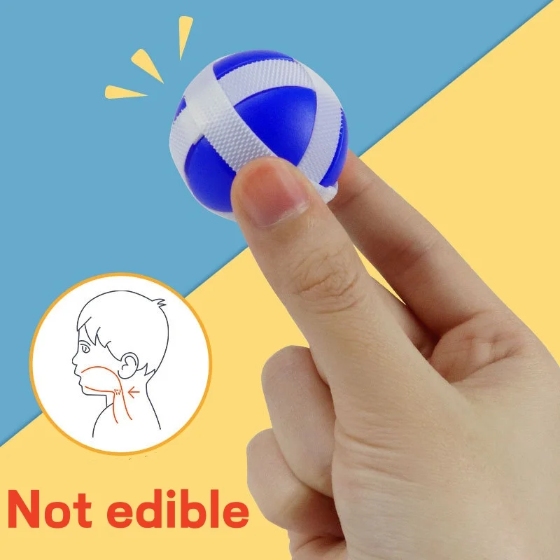 12/30 pcs Sticky Target Ball indoor And Outdoor Sports Velcro Sticky Ball Target Dart Accessories Play Throwing Ball Sticky Ball