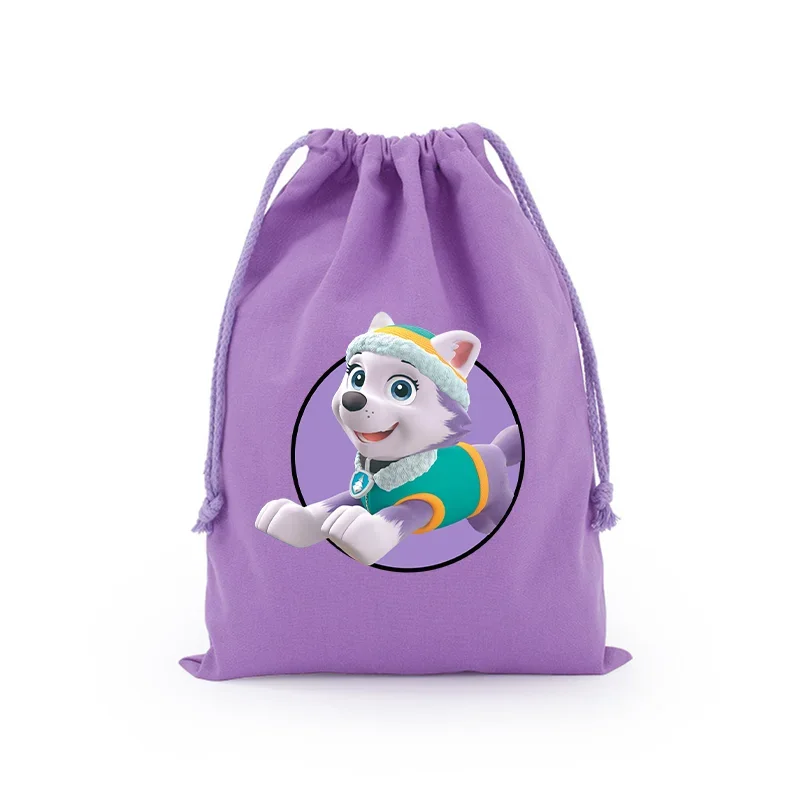 باو باترولز الرباط أكياس الكرتون أنيمي المطبوعة رسم سلسلة جيب سكاي تشيس حقائب بنين بنات كيس التخزين هدايا عيد الميلاد #2