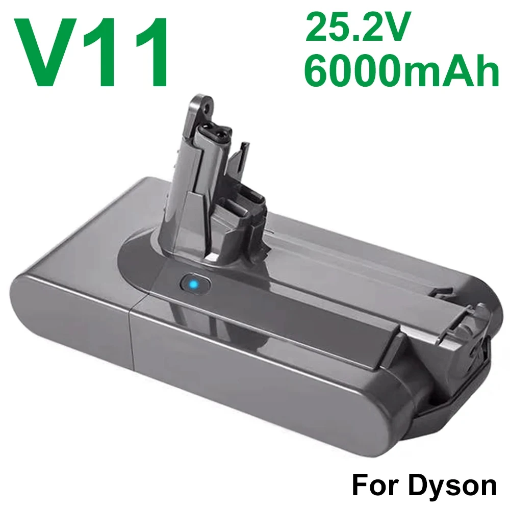 

25.2V 6000mAh SV14 Battery Lithium Li-ion Vacuum Cleaner Rechargeable Battery for Dyson V11 Absolute V11 Animal SV15 970145-02