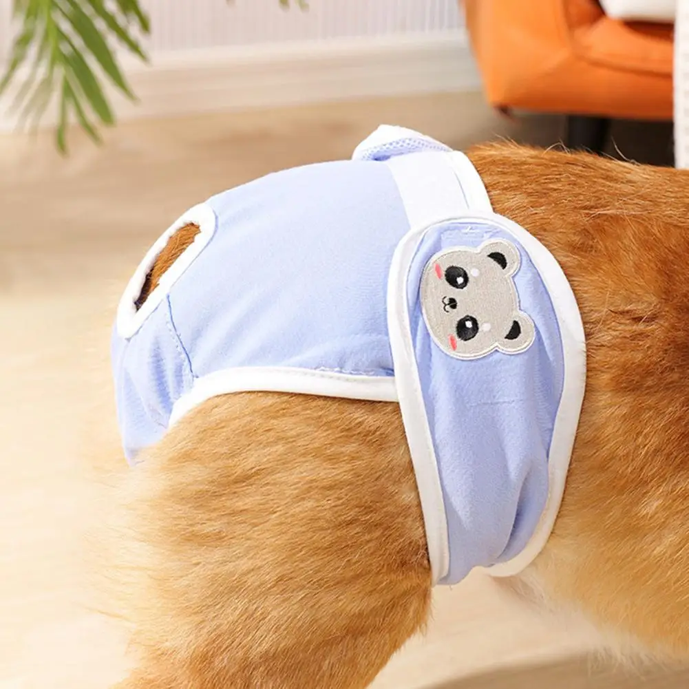 Dog Diaper for Female Dogs Dog Heat Season Pants Breathable Dog Period Pads Panties for Small-medium Dogs Feminine Pet Menstrual