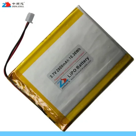 

In 2800mAh 337090 3.7V lithium polymer battery 357090 tablet computer students Rechargeable Li-ion Cell