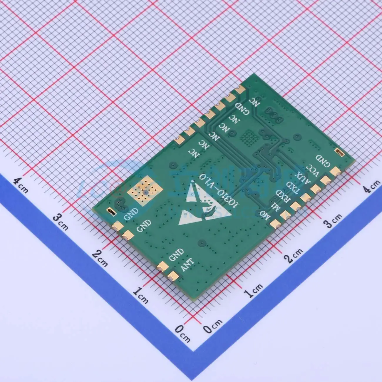 2pcs E220-400T30S SMD 40.5x25mm 30.5dBm UART LoRa GFSK LoRa RF Transceiver Module for Smart Home System