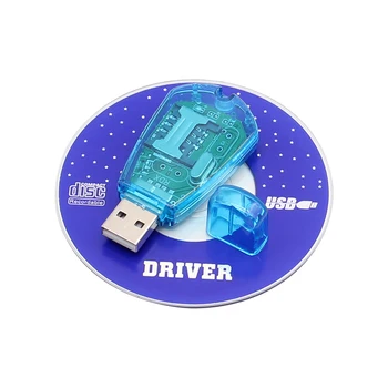1pc Mini USB Lettore di schede SIM USB SIM Copia/Cloner Kit SIM Card Lettore portatile GSM CDMA SMS Backup + Lettore di schede CD