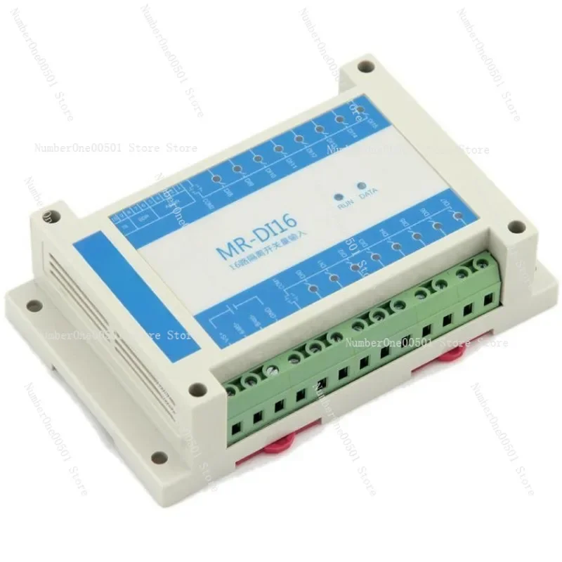 MR-DI16 16-channel isolation switch input signal to 485 intelligent switch acquisition module