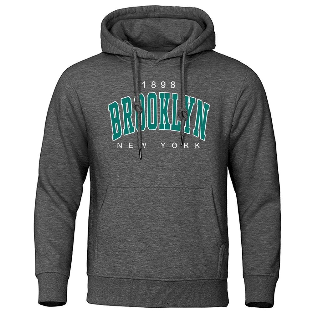 

2025 New Men's Printed Hooded Sweatshirt, Creative Graphic Round Neck Pullover, Oversized Streetwear Top, Fashion Athletic Sport