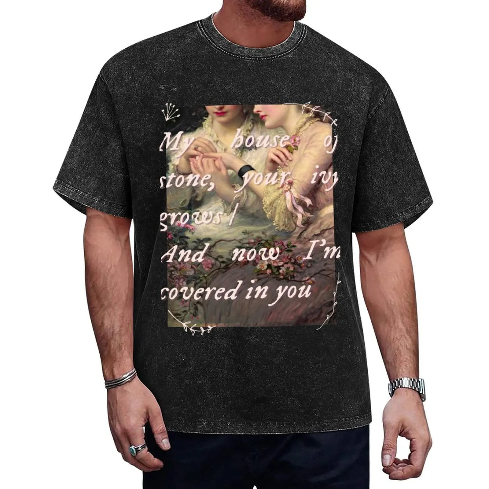 

My House of Stone, Your Ivy Grows T-Shirt basketball graphic tees croswit shirt man clothes anime clothes clothing for men