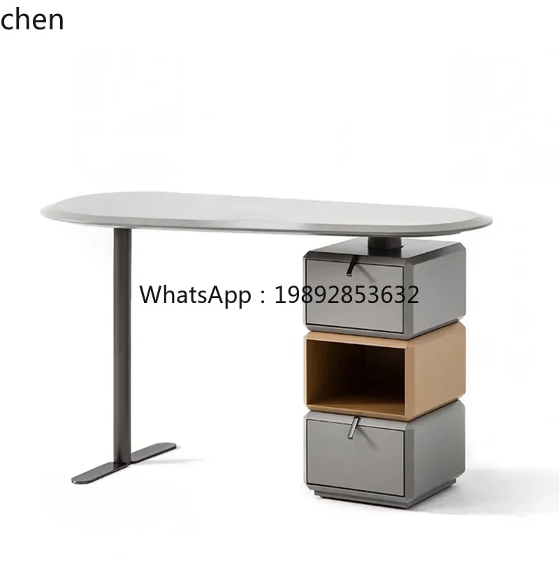 

7BGZminimalist solid wood desk writing desk modern minimalist storage small apartment household
