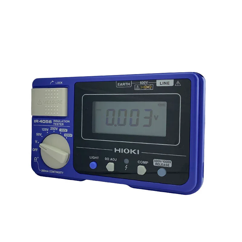 

Hioki Insulation Tester, 5-Range, 50-1000V IR4056-20 IR4056-21